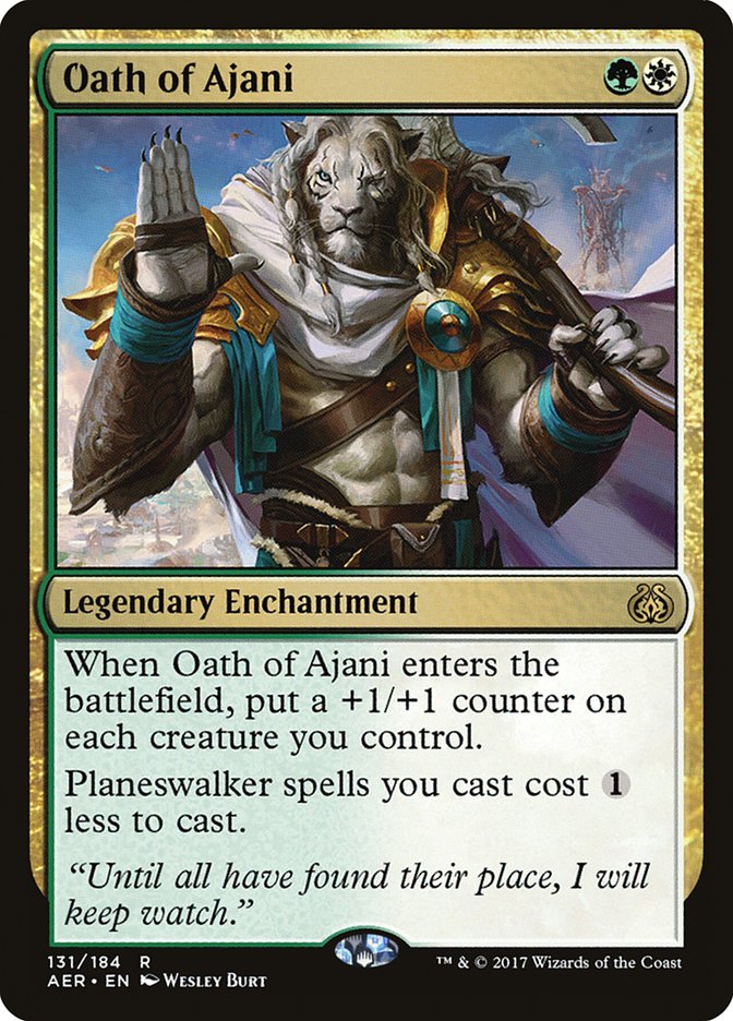 Oath of Ajani ESPAÑOL [Aether Revolt]
