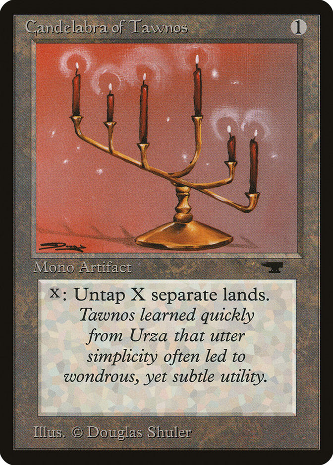 Candelabra of Tawnos タウノスの燭台　MTG Candelabra of Tawnos [Antiquities]