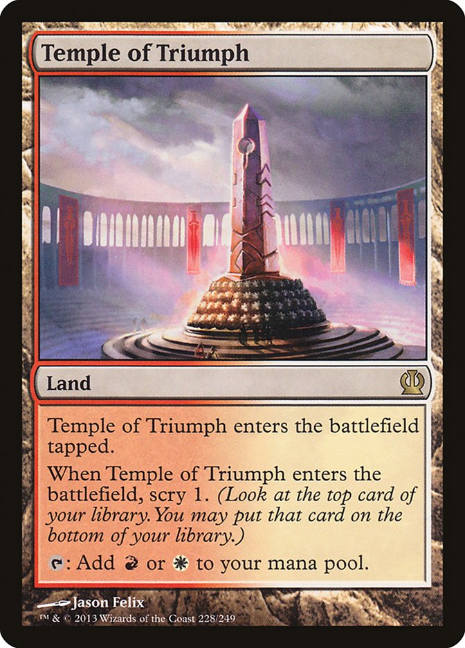 Temple of Triumph ESPAÑOL [Theros]