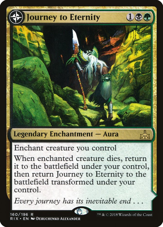 Journey to Eternity // Atzal, Cave of Eternity ESPAÑOL [Rivals of Ixalan]