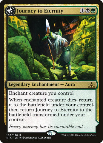 Journey to Eternity // Atzal, Cave of Eternity ESPAÑOL [Rivals of Ixalan]