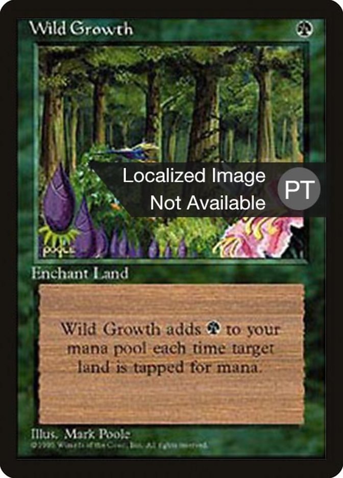 Wild Growth ESPAÑOL [Fourth Edition (Foreign Black Border)]