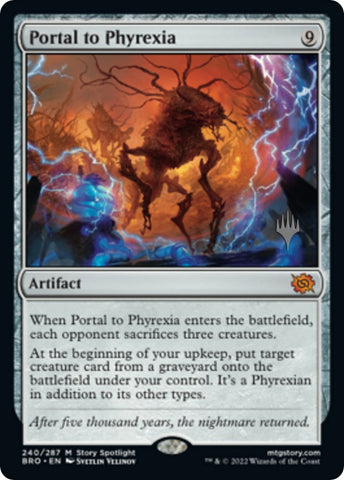 Portal to Phyrexia (Promo Pack) ESPAÑOL [The Brothers' War Promos]