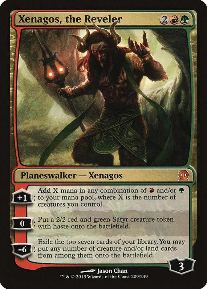 Xenagos, the Reveler PORTUGUESE [Theros]