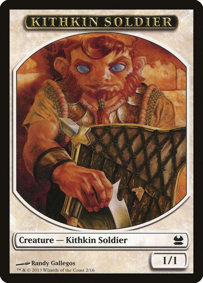 Kithkin Soldier Token [Modern Masters Tokens]