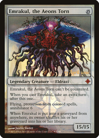 Emrakul, the Aeons Torn ESPAÑOL [Rise of the Eldrazi Prerelease Promos]