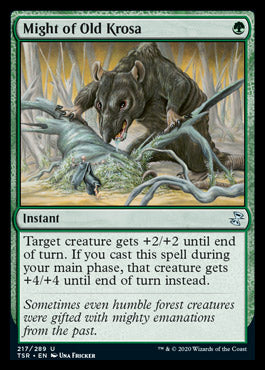 Might of Old Krosa JAPANESE [Time Spiral Remastered]