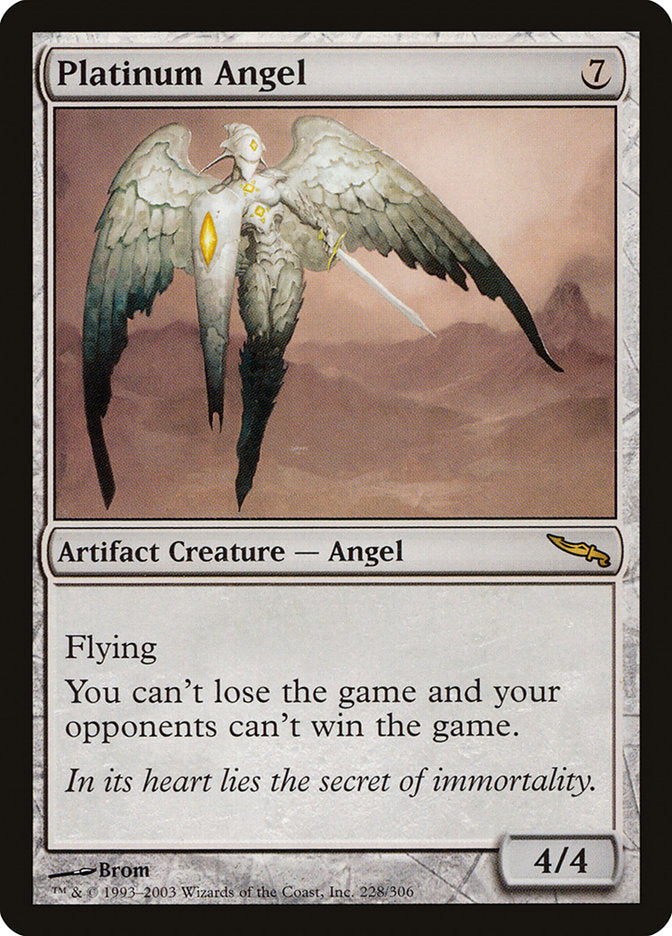 Platinum Angel ESPAÑOL [Mirrodin]