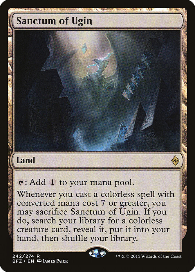 Sanctum of Ugin ESPAÑOL [Battle for Zendikar]
