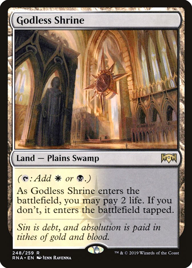 Godless Shrine ESPAÑOL [Ravnica Allegiance]
