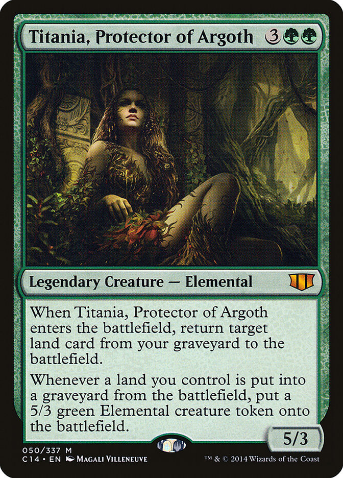 Titania, Protector of Argoth ESPAÑOL [Commander 2014]