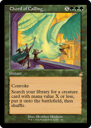 Chord of Calling (Retro Frame) JAPANESE [Ravnica Remastered]