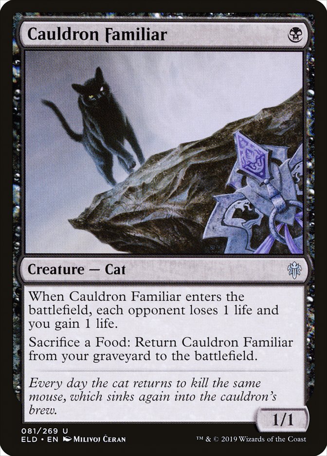 Cauldron Familiar FRENCH [Throne of Eldraine]
