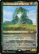 Karametra, God of Harvests (Etched) ESPAÑOL [Commander Legends]