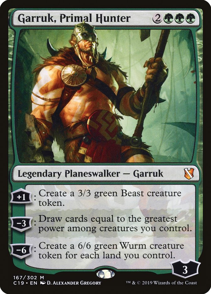 Garruk, Primal Hunter ESPAÑOL [Commander 2019]