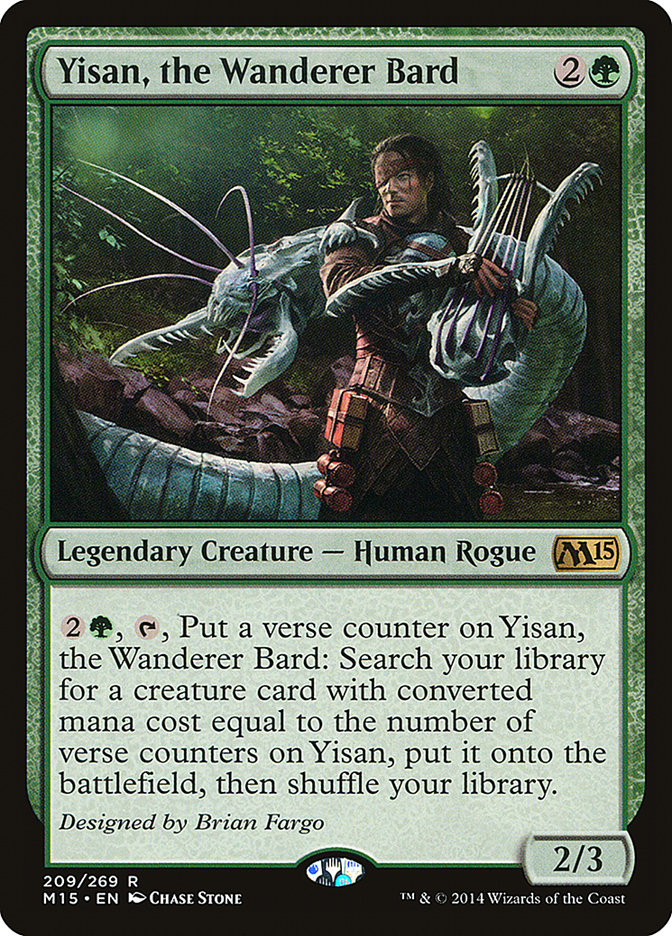 Yisan, the Wanderer Bard ESPAÑOL [Magic 2015]
