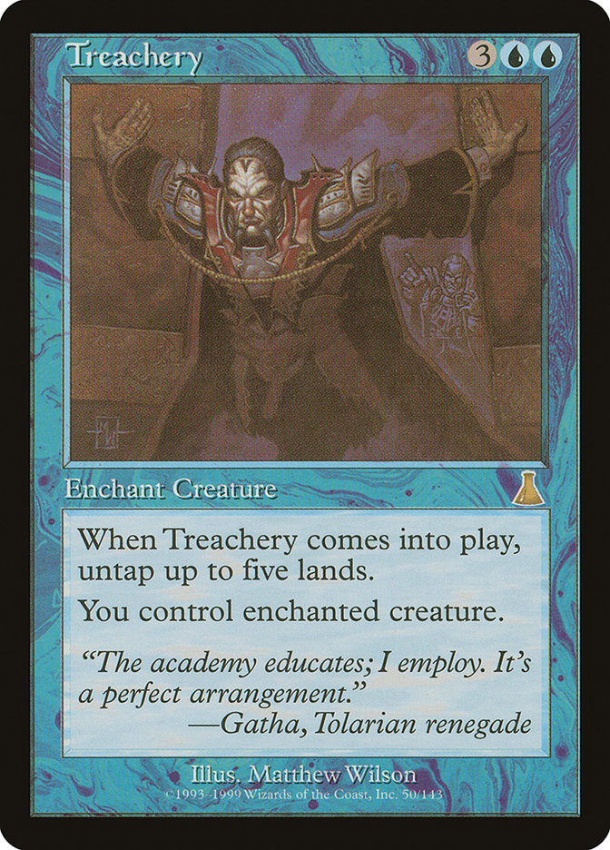 Treachery ESPAÑOL [Urza's Destiny]