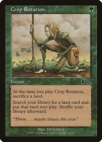 Crop Rotation JAPANESE [Urza's Legacy]