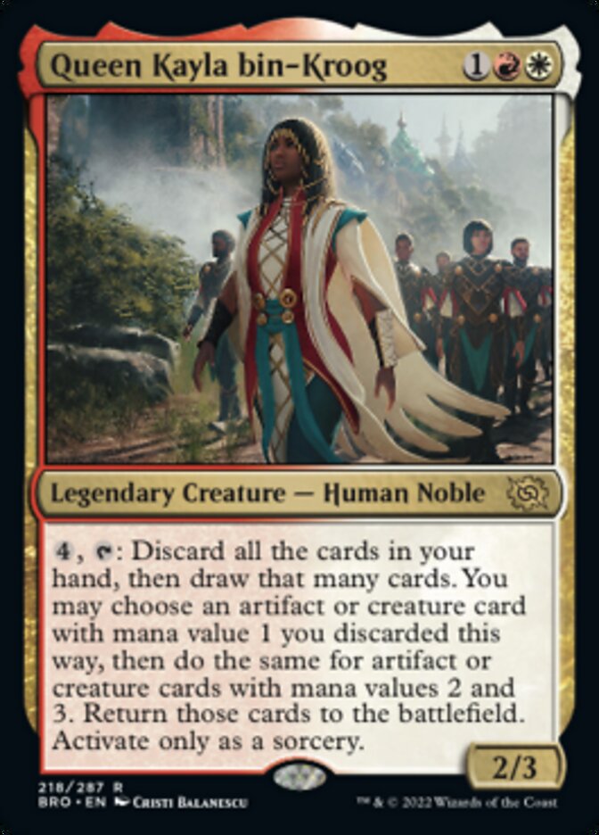 Queen Kayla bin-Kroog ESPAÑOL [The Brothers' War]