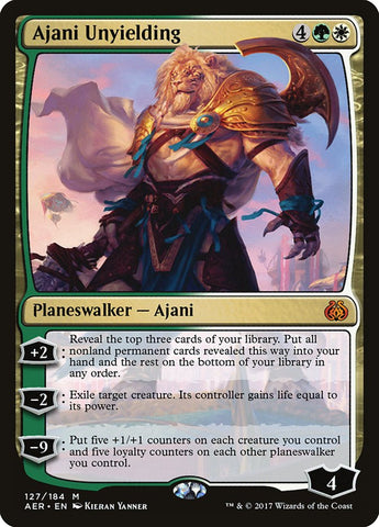 ESPAÑOL  Ajani Unyielding [Aether Revolt]