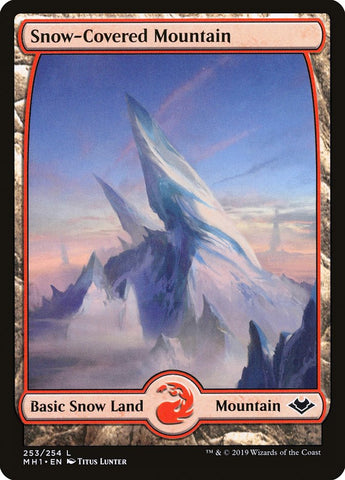 Snow-Covered Mountain ESPAÑOL [Modern Horizons]