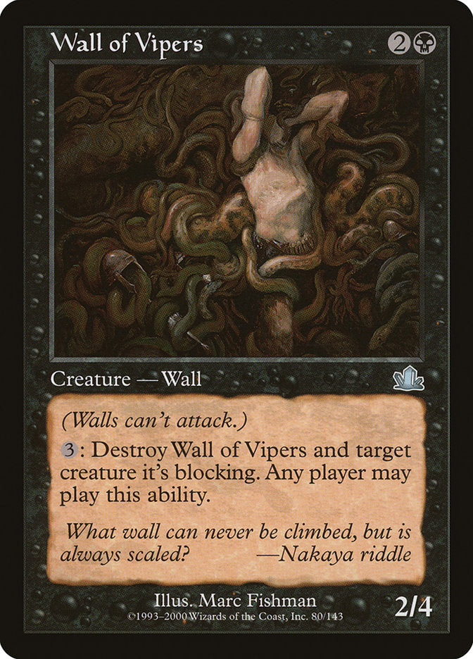 Wall of Vipers [Prophecy]