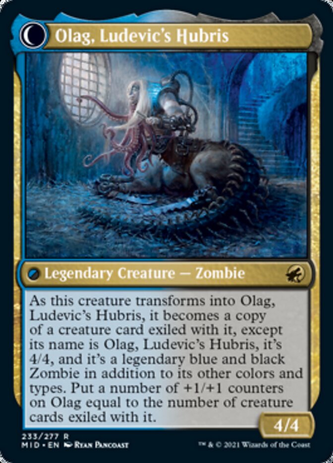 Ludevic, Necrogenius // Olag, Ludevic's Hubris ESPAÑOL [Innistrad: Midnight Hunt]