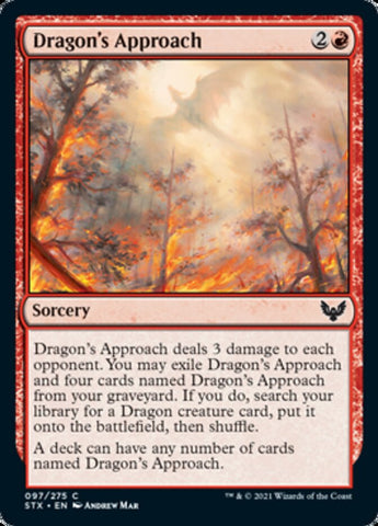 Dragon's Approach JAPANESE [Strixhaven: School of Mages]