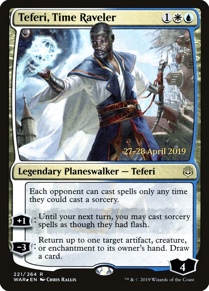 Teferi, Time Raveler ESPAÑOL [War of the Spark Prerelease Promos]