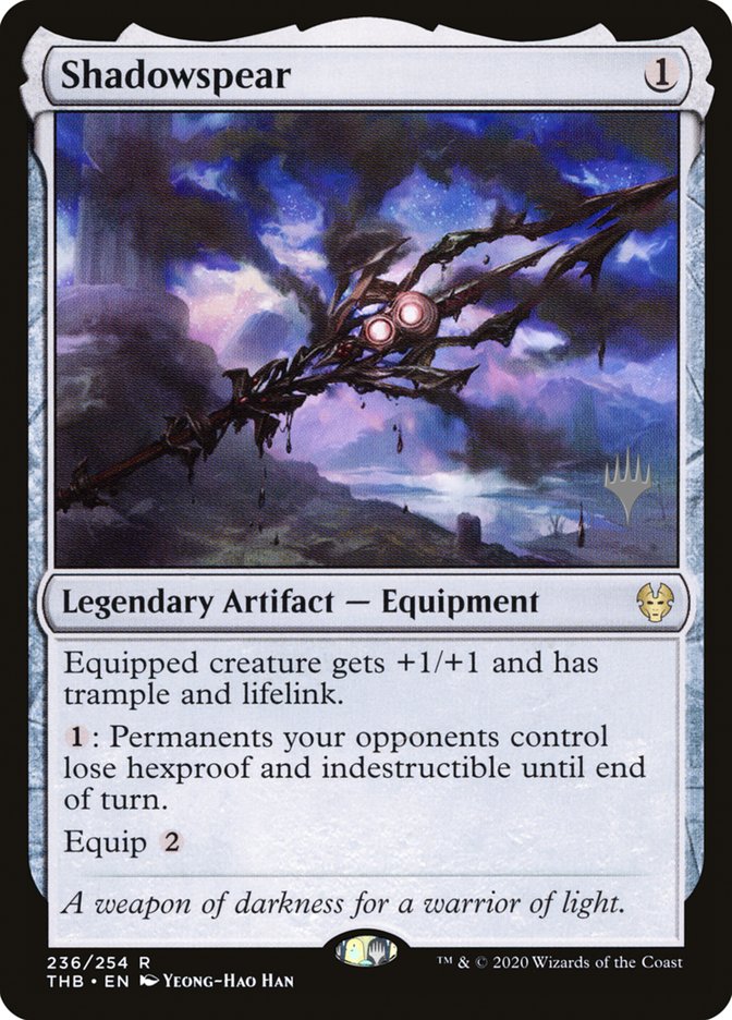 Shadowspear (Promo Pack) ESPAÑOL [Theros Beyond Death Promos]