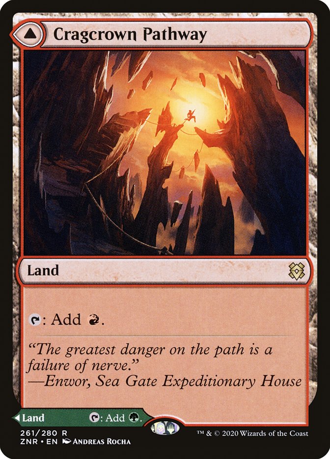 Cragcrown Pathway // Timbercrown Pathway ESPAÑOL [Zendikar Rising]
