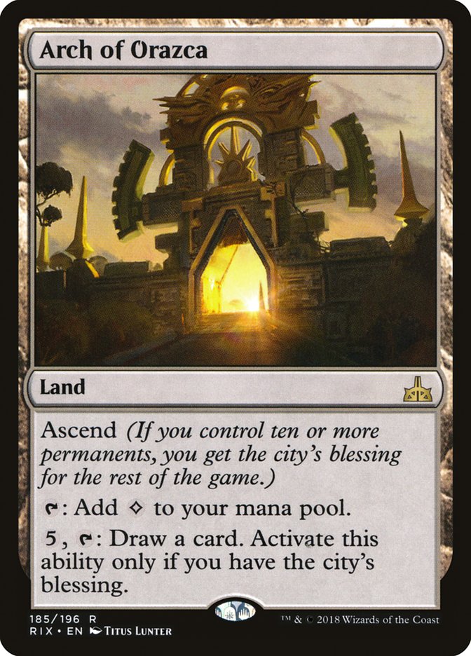 Arch of Orazca ESPAÑOL [Rivals of Ixalan]