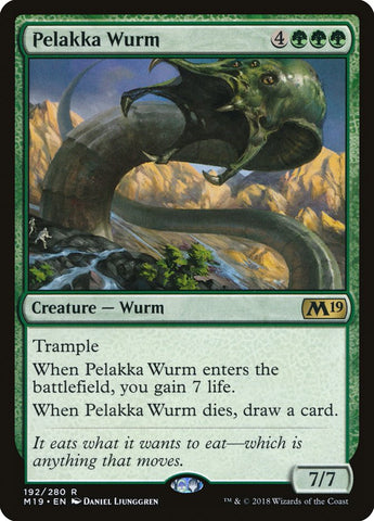 Pelakka Wurm ESPAÑOL [Core Set 2019]