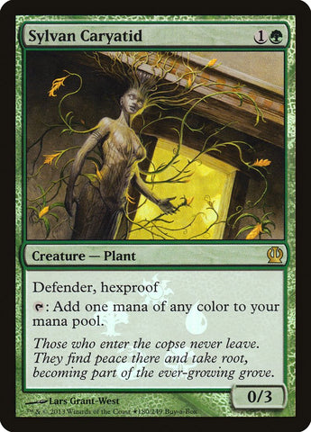 Sylvan Caryatid (Buy-A-Box) ESPAÑOL [Theros Promos]