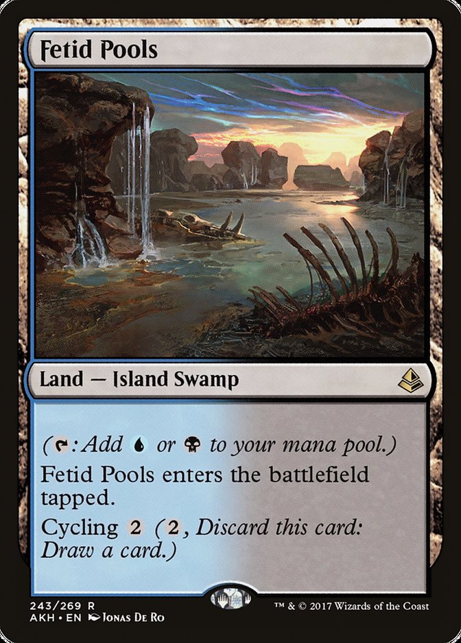 Fetid Pools RUSIAN [Amonkhet]