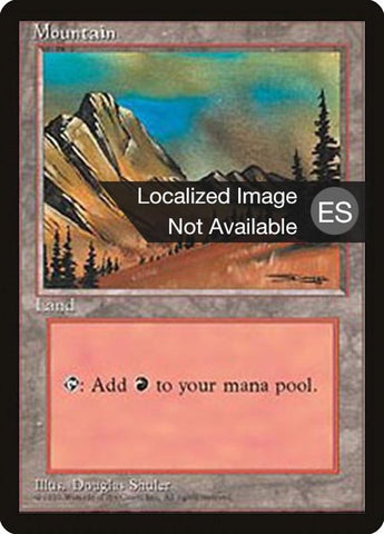 Mountain (C) JAPANESE [Fourth Edition (Foreign Black Border)]