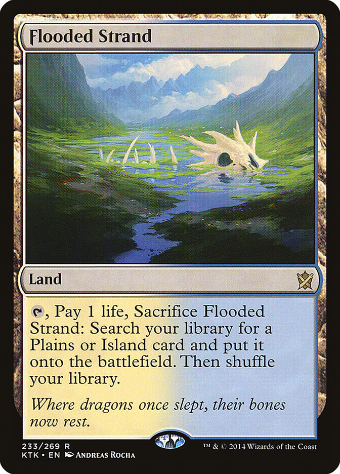 Flooded Strand ESPAÑOL [Khans of Tarkir]