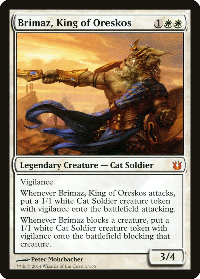 Brimaz, King of Oreskos ESPAÑOL [Born of the Gods]