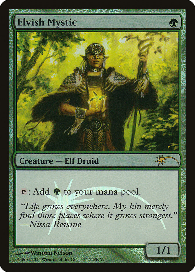 Elvish Mystic ESPAÑOL [Friday Night Magic 2014]