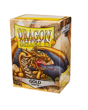 DRAGON SHIELD MATTE - GOLD