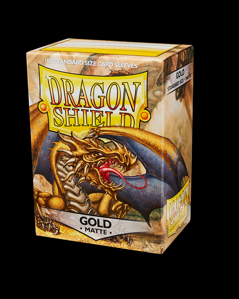 DRAGON SHIELD MATTE - GOLD