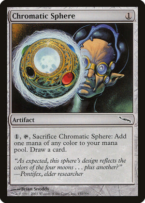 Chromatic Sphere JAPANESE [Mirrodin]
