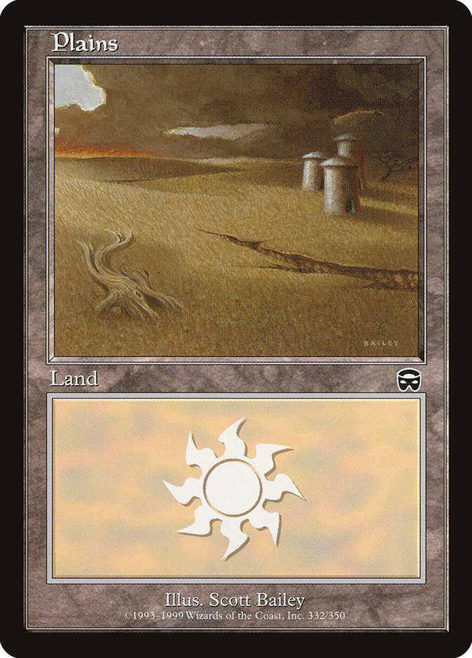 Plains (332) GERMAN [Mercadian Masques]