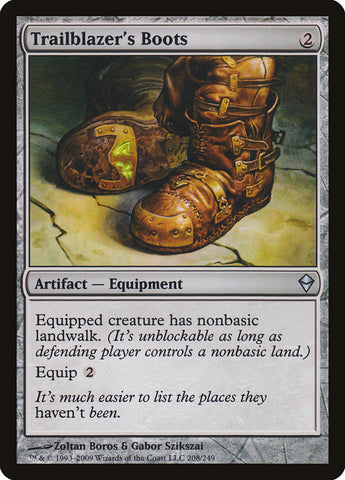 Trailblazer's Boots JAPANESE [Zendikar]