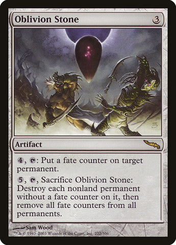 Oblivion Stone ESPAÑOL [Mirrodin]