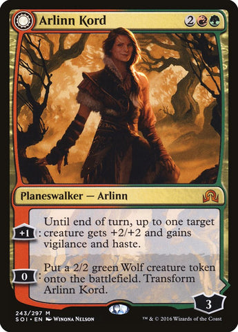Arlinn Kord // Arlinn, Embraced by the Moon ESPAÑOL [Shadows over Innistrad]