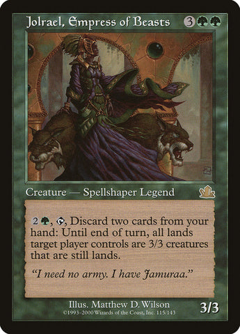 Jolrael, Empress of Beasts ESPAÑOL [Prophecy]