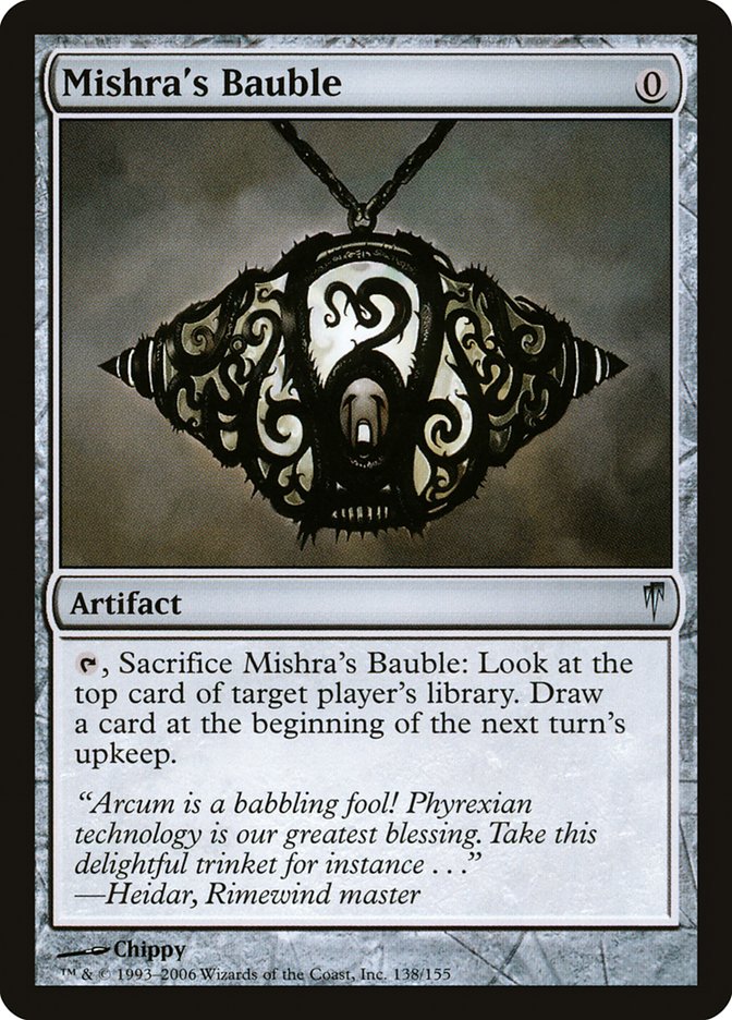 Mishra's Bauble ESPAÑOL [Coldsnap]