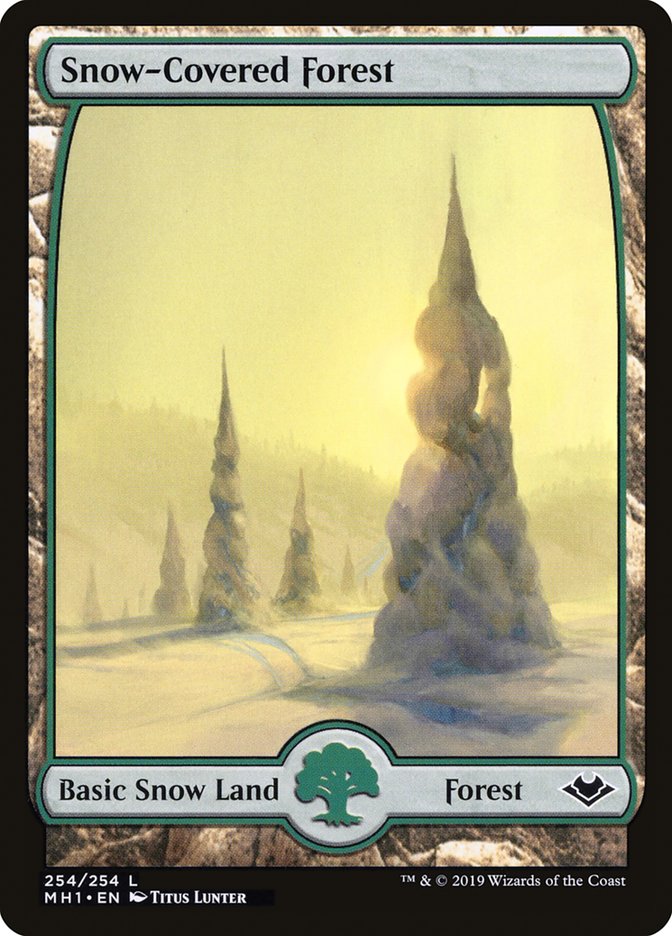 Snow-Covered Forest ESPAÑOL [Modern Horizons]