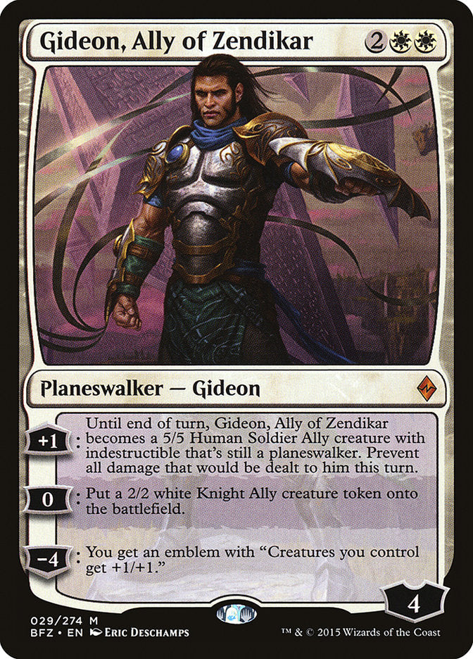 Gideon, Ally of Zendikar ESPAÑOL [Battle for Zendikar]